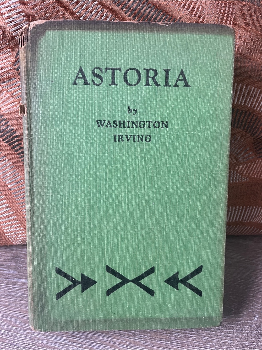 Astoria by Washington Irving - Green Clothbound Hardcover